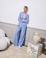 Wooltwill Blazer “Naomi” - Light Blue