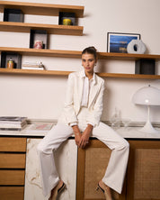 Punto Blazer “Naomi” - Cream