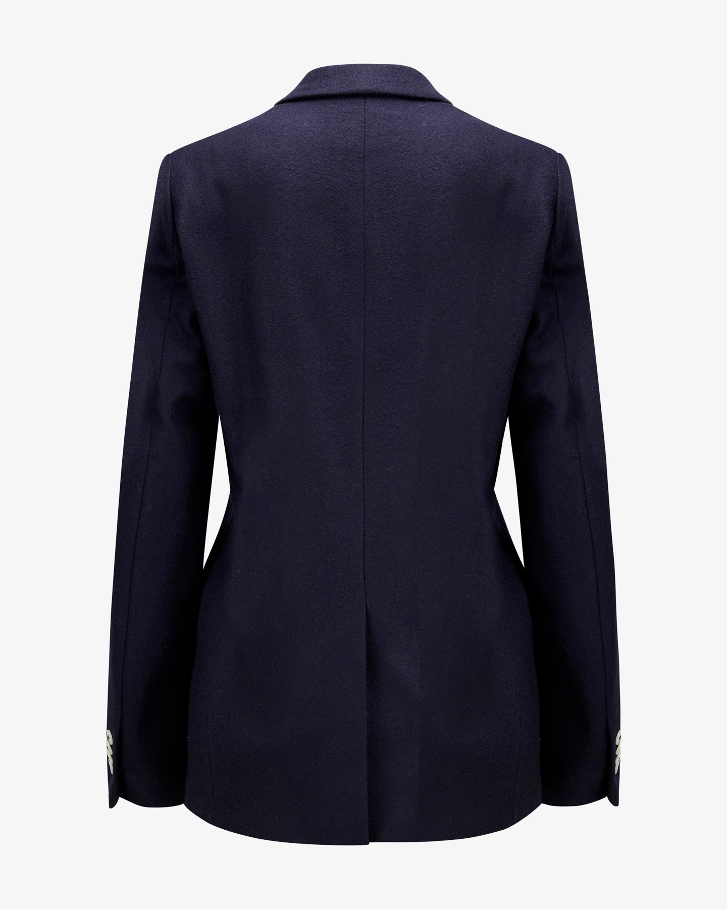 Virgin Wool Blazer "Marlene" - Navy