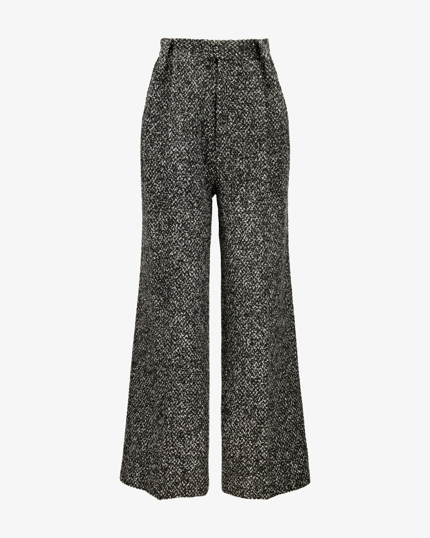 Boucle Pants "Marlene" - Black & White