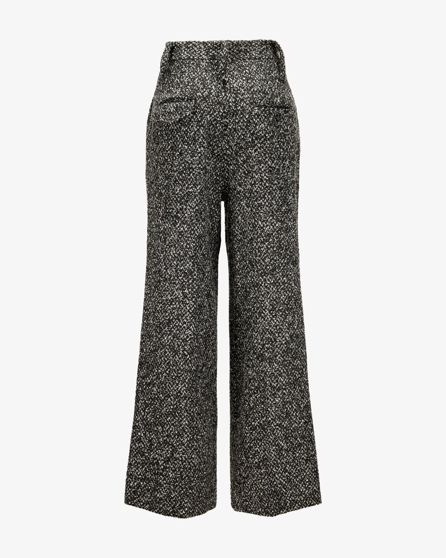 Boucle Pants "Marlene" - Black & White