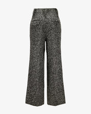 Boucle Pants "Marlene" - Black & White