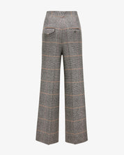 Brick Check "Marlene" Pants