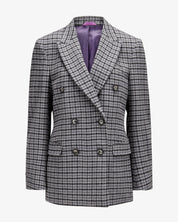 Check Blazer "Grace" - Grey