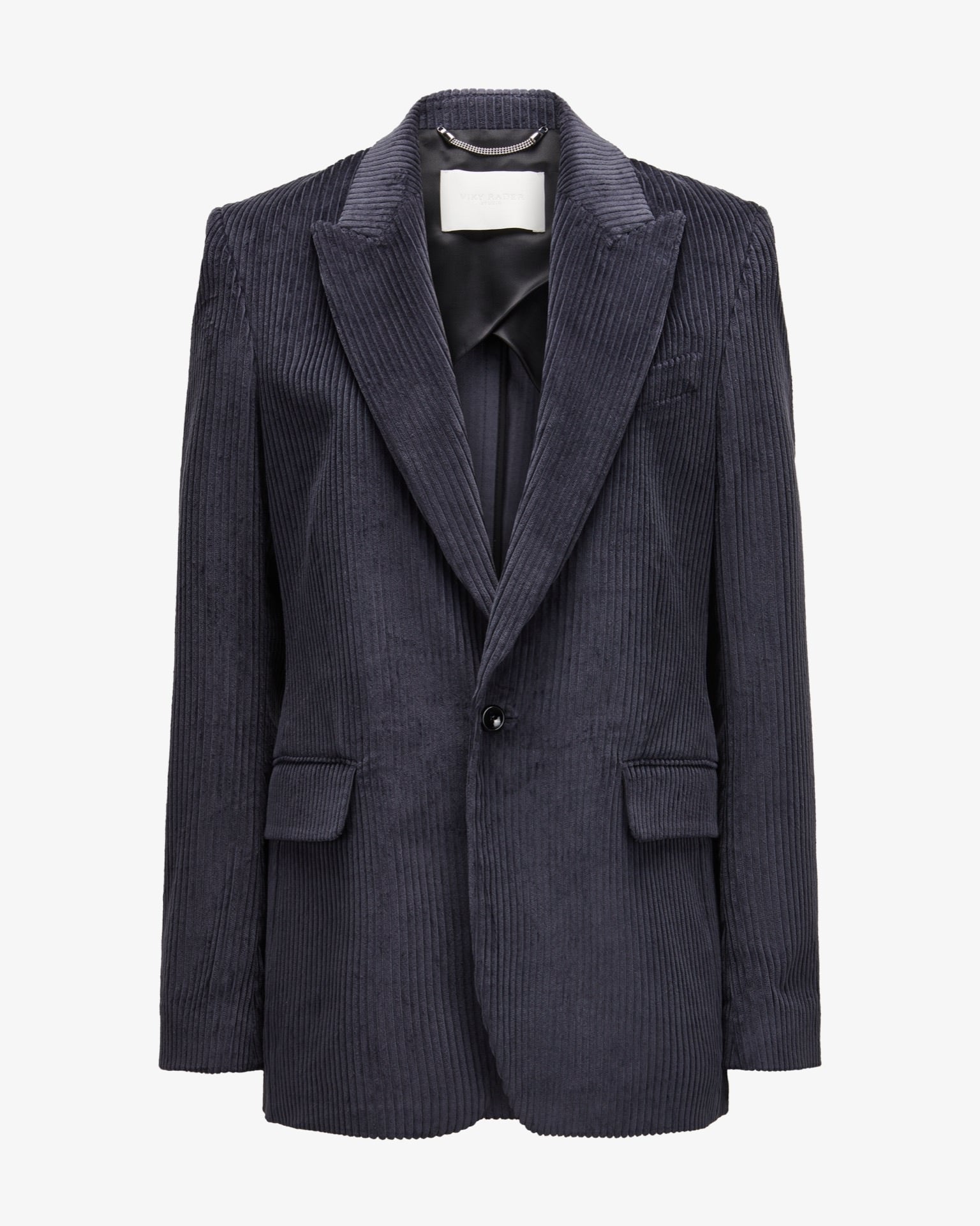 Corduroy Blazer "Marlene" - Smokegrey