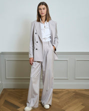 Wooltwill Pants “Marlene” - Stone