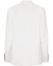 Double-breasted Cashmere Blazer "Grace" - White