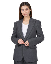 Virgin Wool Blazer "Diana" - Anthracite