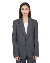Virgin Wool Blazer "Diana" - Anthracite