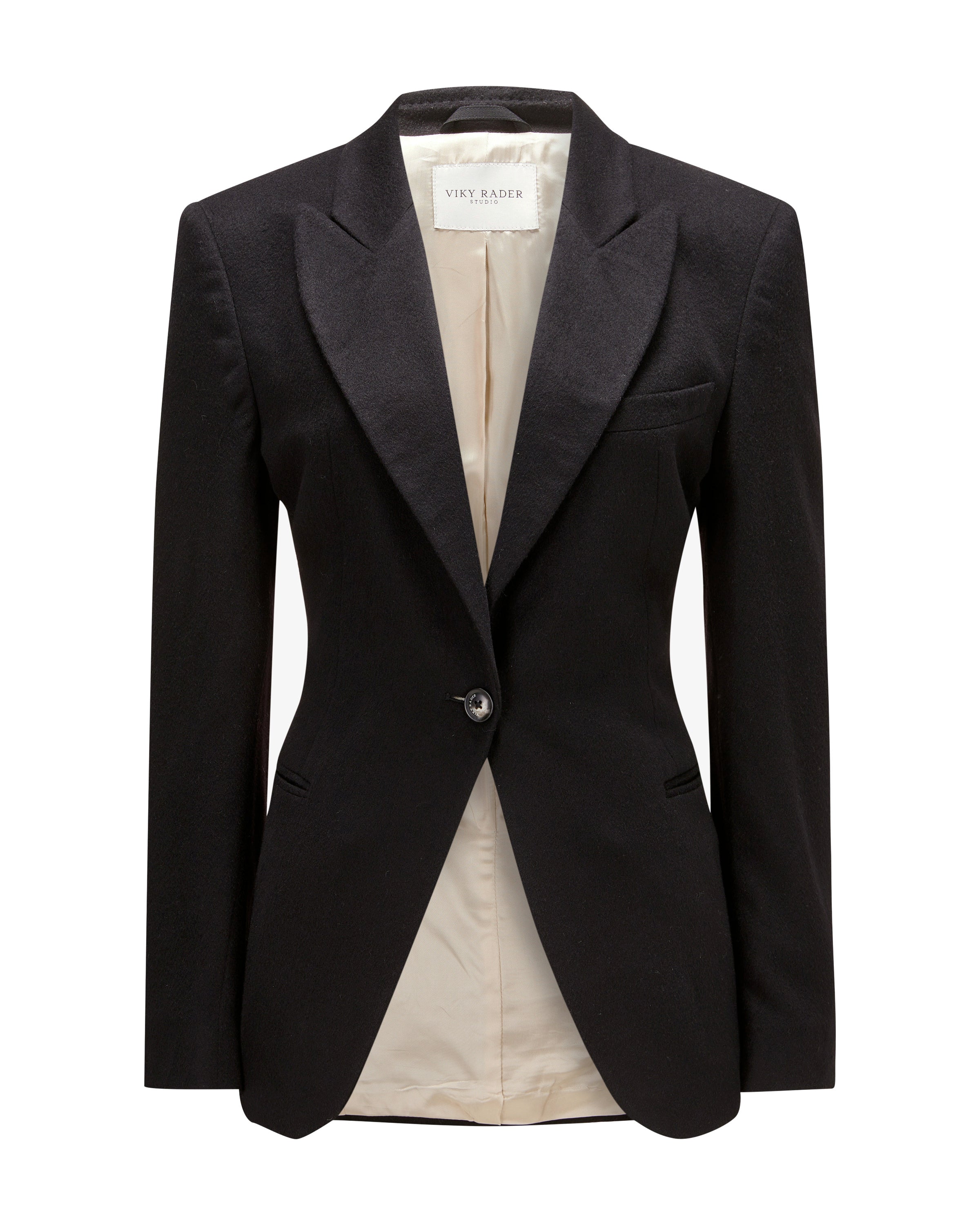 Cashmere Blazer "Naomi" - Black