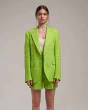 Linen Blazer "Marlene" - Lime