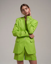 Linen Blazer "Marlene" - Lime