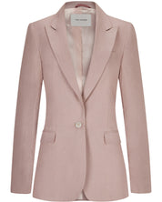 Linen Blazer "Marlene" - Dusty Pink
