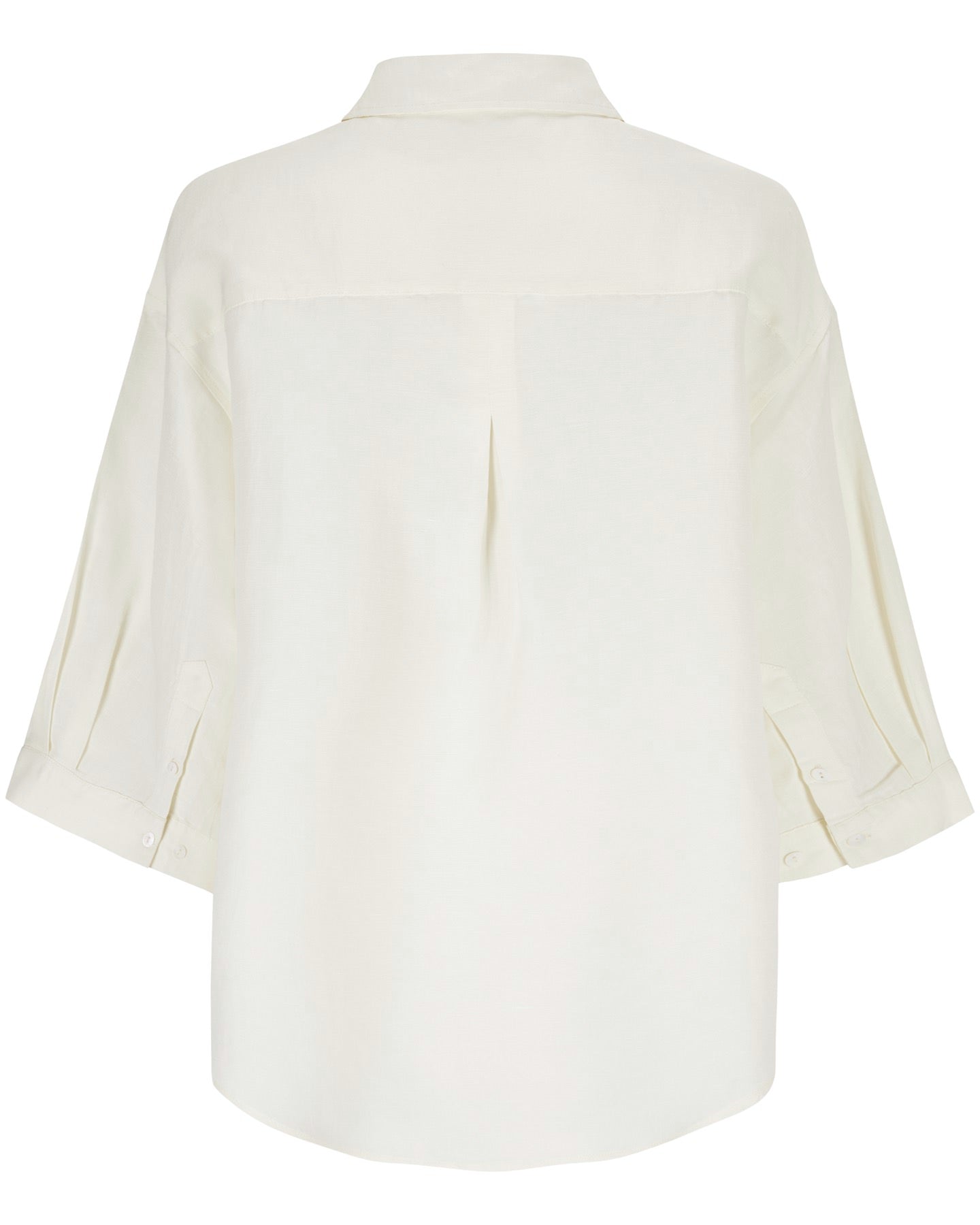 Palazzo Blouse "Brigitte" - Vanilla