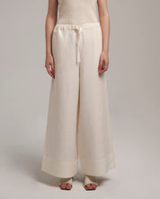 Palazzo Pants "Brigitte" - Vanilla