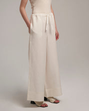 Palazzo Pants "Brigitte" - Vanilla