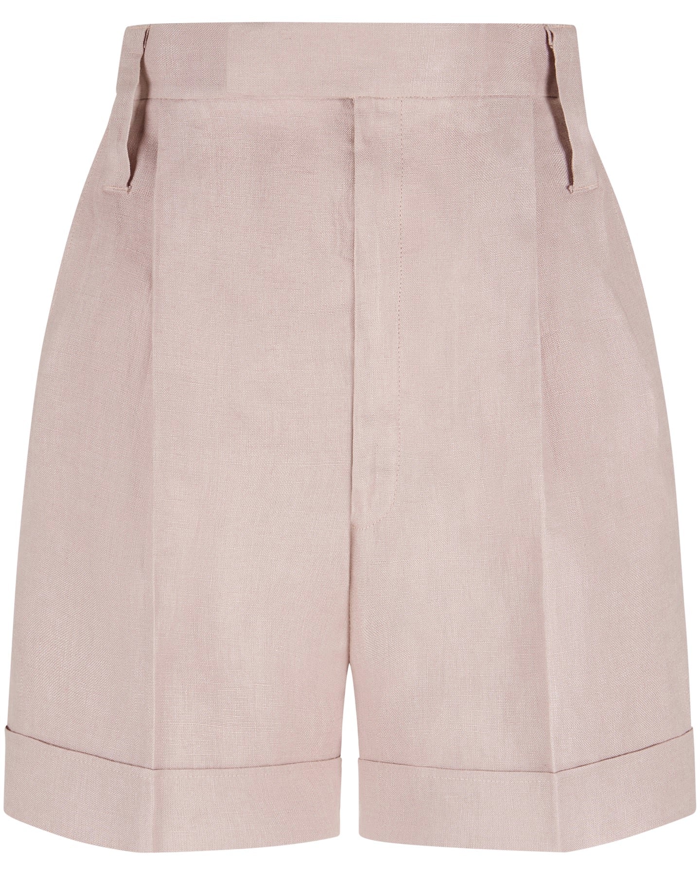 Linen Shorts "Marlene" - Dusty Pink