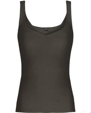 Knitted Top "Allegra" - Charcoal