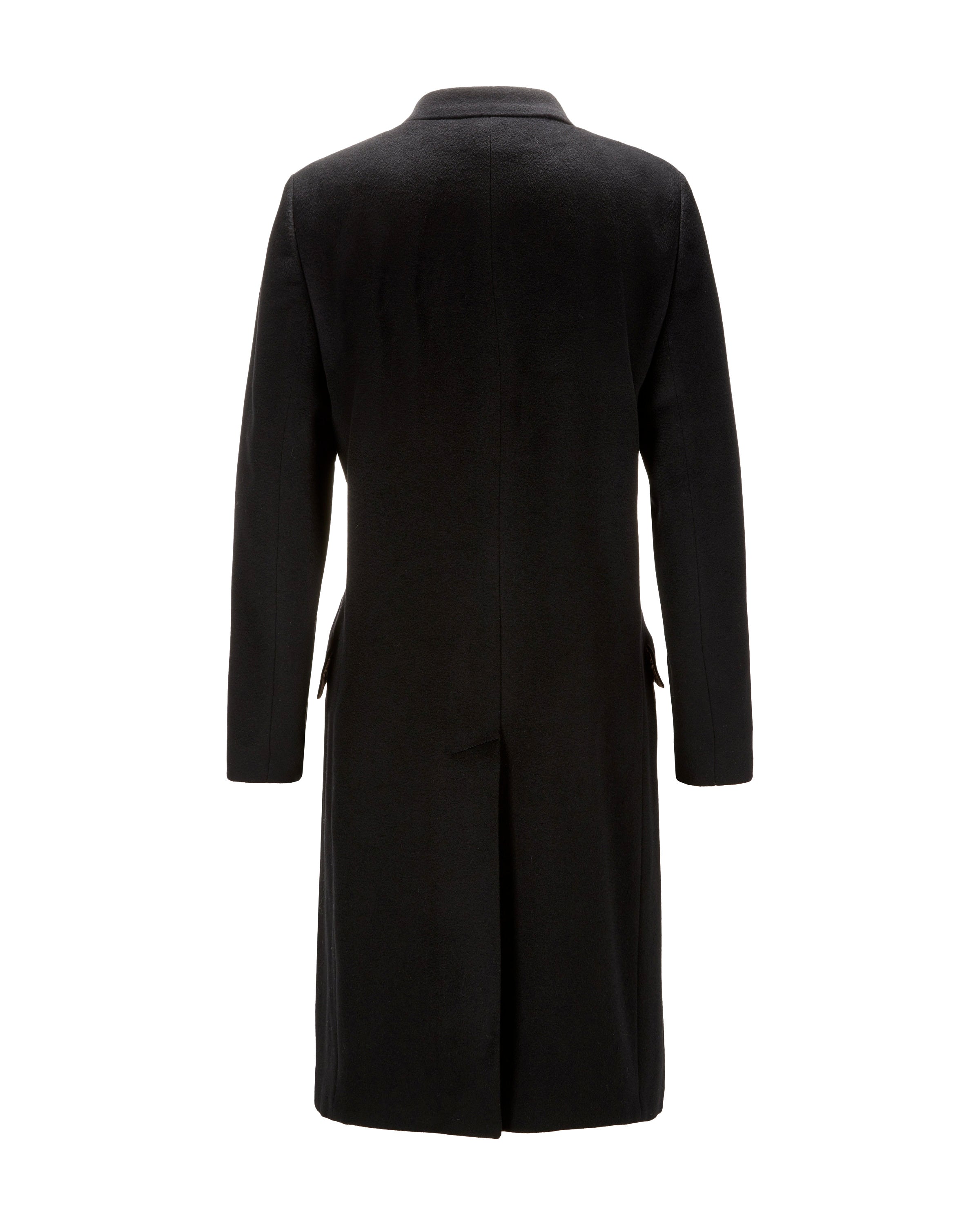 Virgin Wool Coat "Cindy" - Black