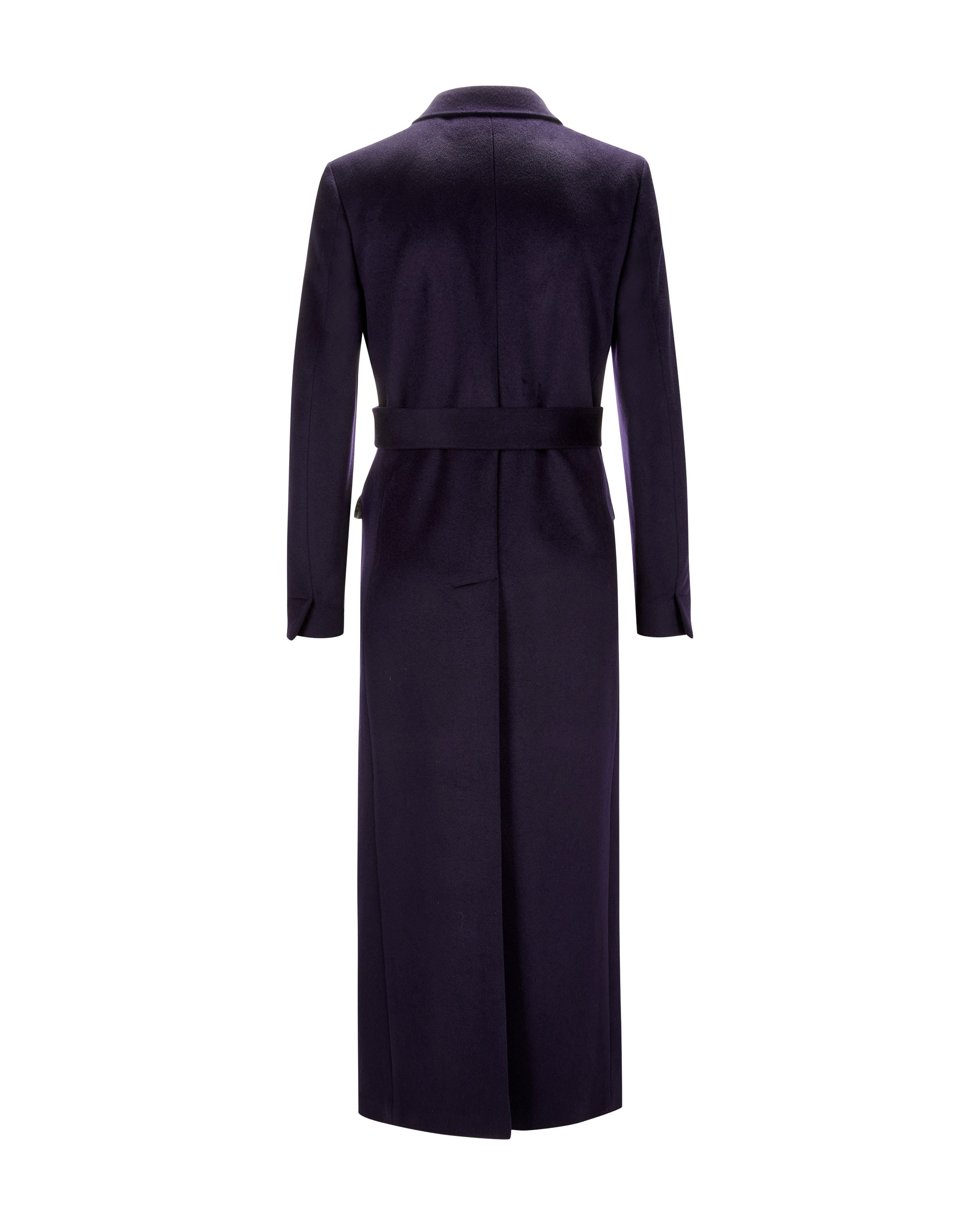 Virgin Wool Coat "Julia" - Navy