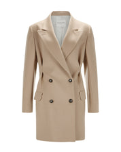 Virgin Wool Coat "Cindy" - Camel