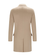 Virgin Wool Coat "Cindy" - Camel