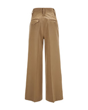 Wool Pants "Marlene" - Camel