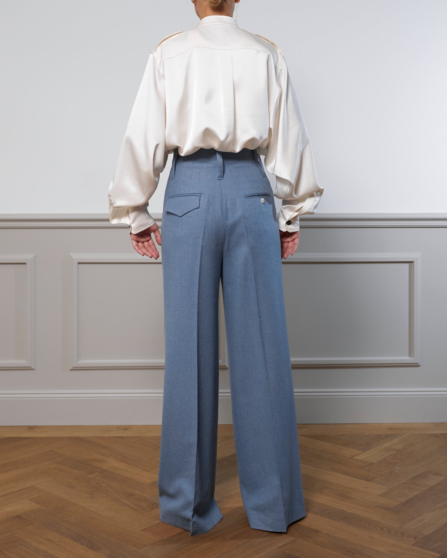 Silk Blouse "Elle" - Offwhite