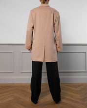 Virgin Wool Coat "Cindy" - Camel