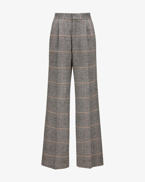 Brick Check "Marlene" Pants