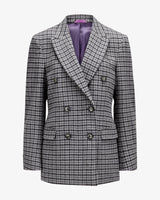 Check Blazer "Grace" - Grey