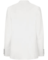 <transcy>Double-breasted cashmere blazer "Grace" - White</transcy>