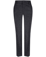 Black needle stripe Pants "Coco"