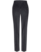 Black needle stripe Pants "Coco"