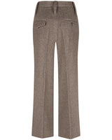 Wool Pants "Marlene" - Brown