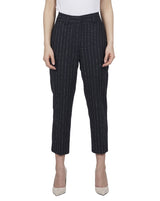 Black needle stripe Pants "Coco"