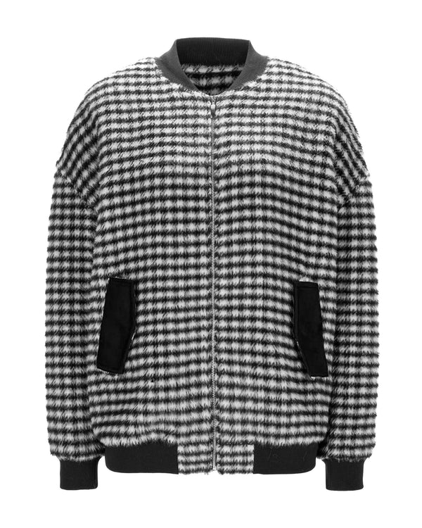 Alpaca Bomber "Linda" - Black & White