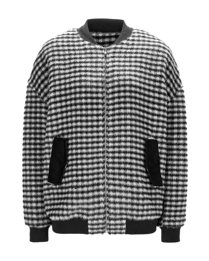 Alpaca Bomber "Linda" - Black & White