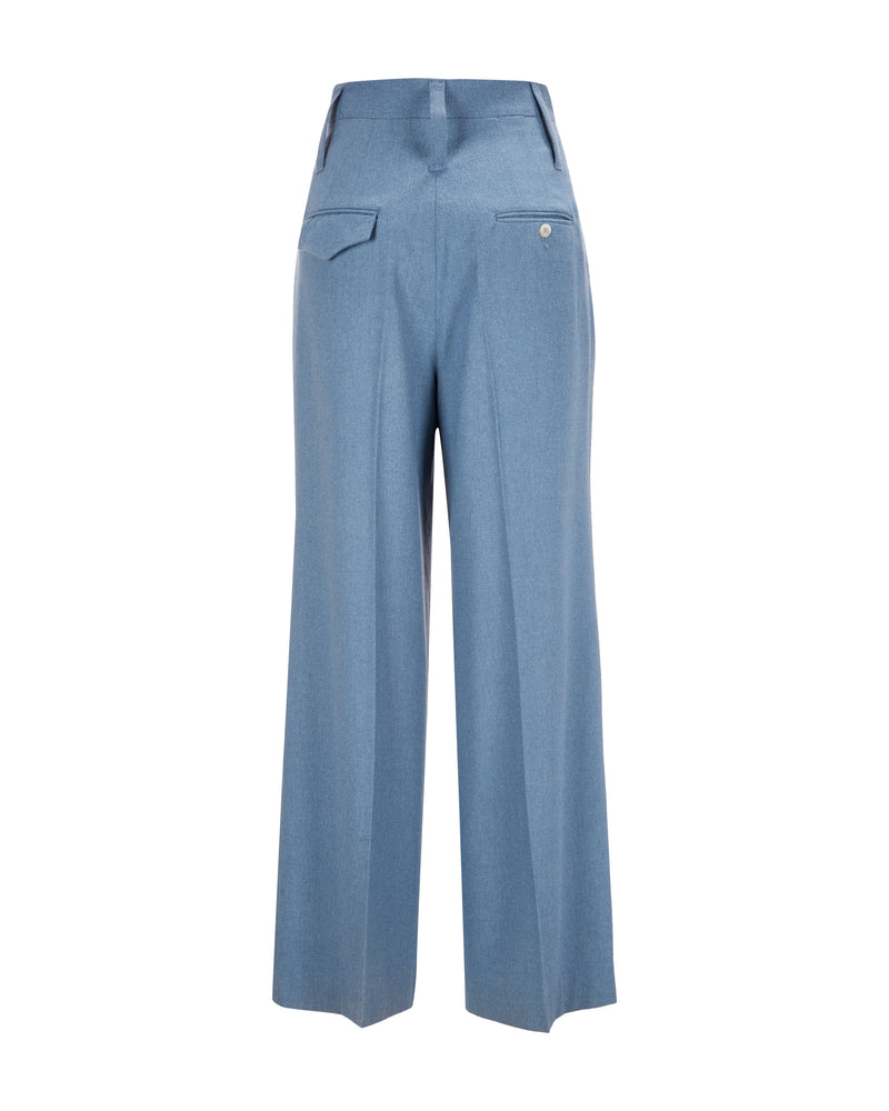 Cashmere Pants "Marlene" - Blue