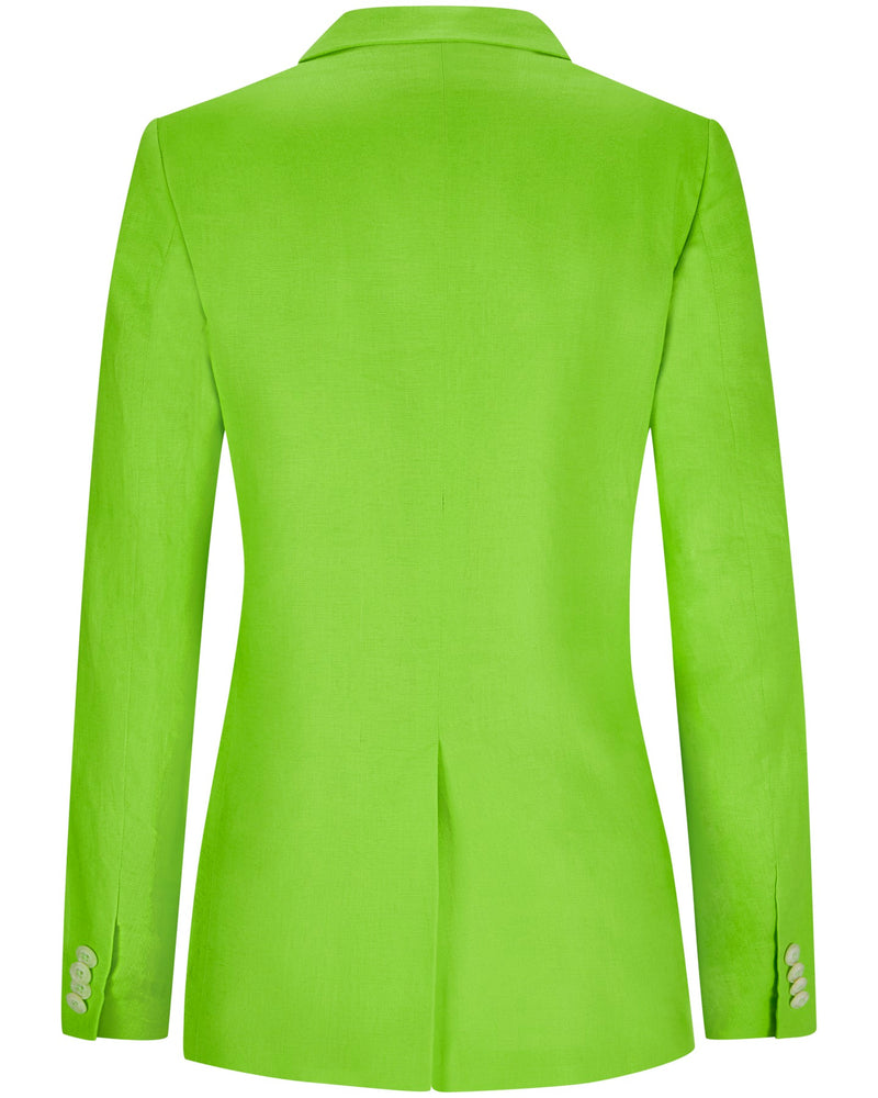 Linen Blazer "Marlene" - Lime