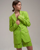 Linen Blazer "Marlene" - Lime