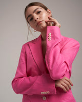 Linen Blazer "Marlene" - Peonie