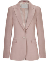 Linen Blazer "Marlene" - Dusty Pink