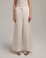 Palazzo Pants "Brigitte" - Vanilla