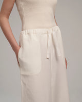 Palazzo Pants "Brigitte" - Vanilla