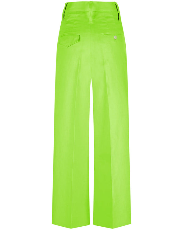 Linen Pants "Marlene" - Lime