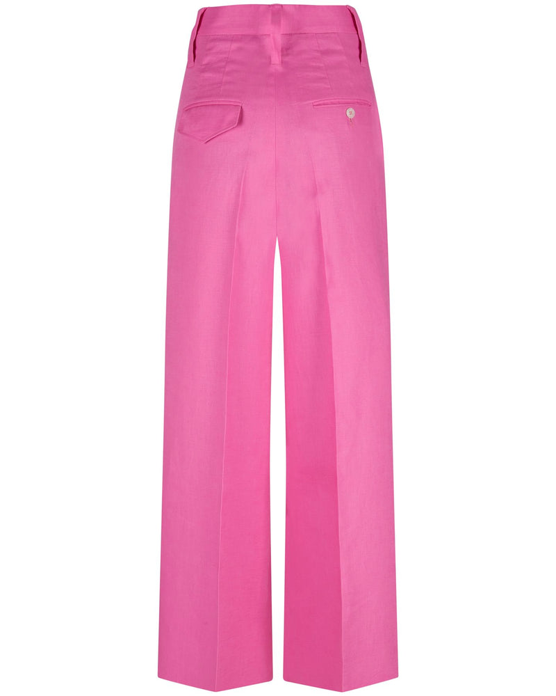 Linen Pants "Marlene" - Peonie