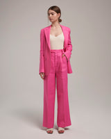 Linen Pants "Marlene" - Peonie