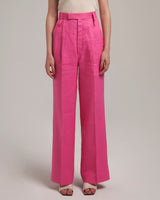 Linen Pants "Marlene" - Peonie