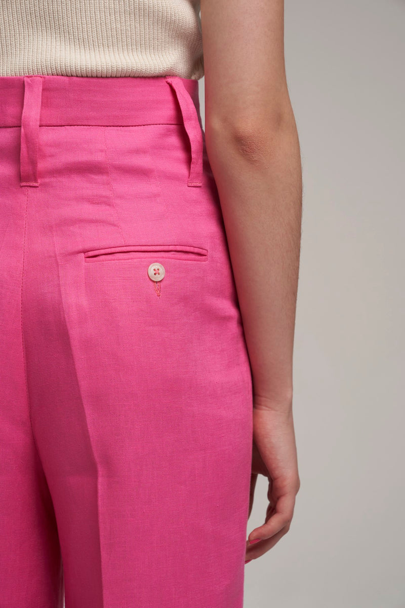 Linen Pants "Marlene" - Peonie